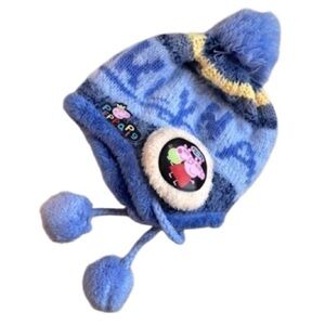 PEPPA PIG 🐷 | Blue PEPPA Pig Pom-Pom Hat, OS